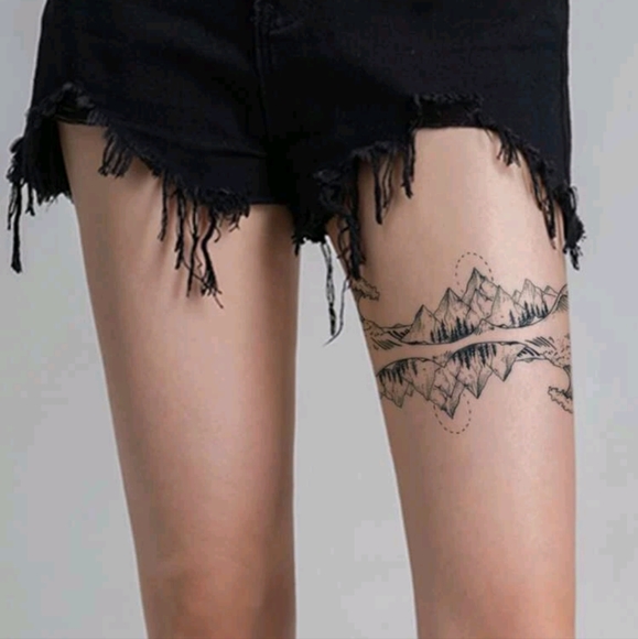 🍉5 for $25* Mountain Wave Pectin Tattoos - Picture 3 of 6